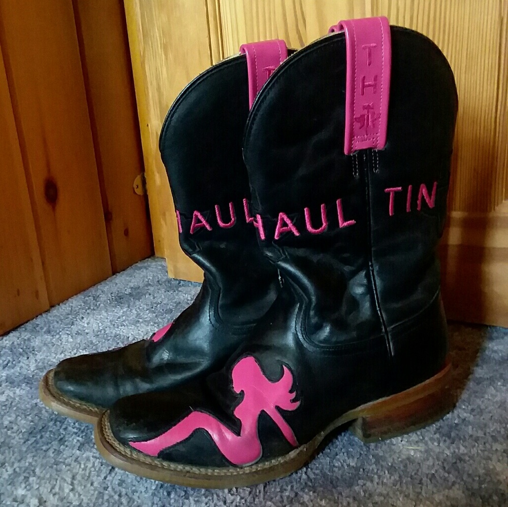 Tin Haul Mudflap Girl Boots